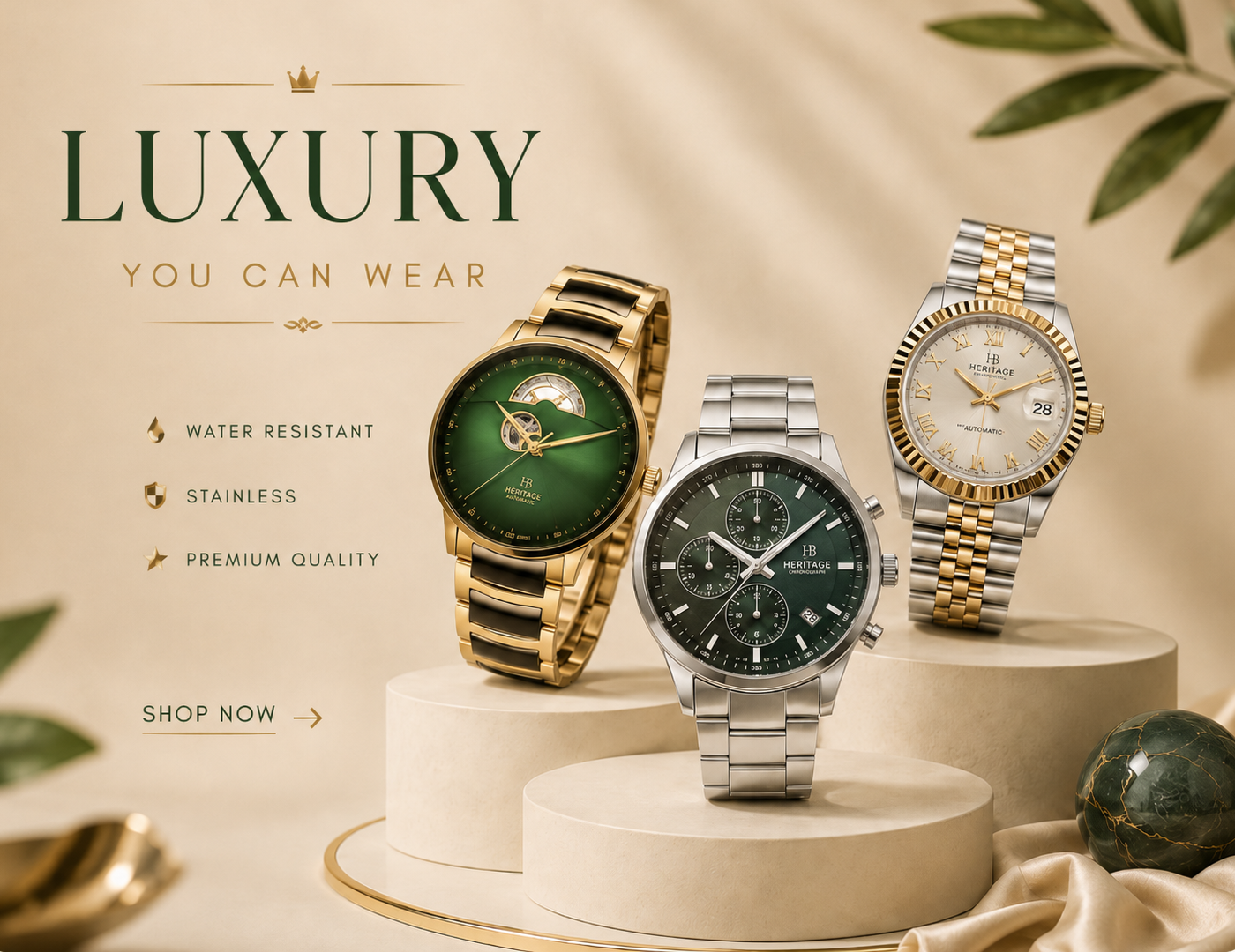Stylish watches collection